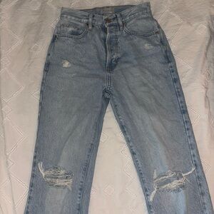 PacSun Light Blue Ripped Jeans